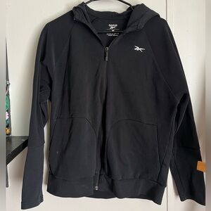 Black zip up jacket